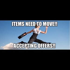 Items need to move. Accepting offers. NFS